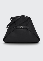 Akris Ai Small Leather Shoulder Tote Bag