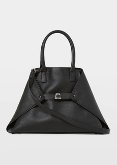 Akris Ai Small Leather Top-Handle Bag