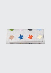 Akris Anouk Small Multicolored Patchwork Clutch Bag