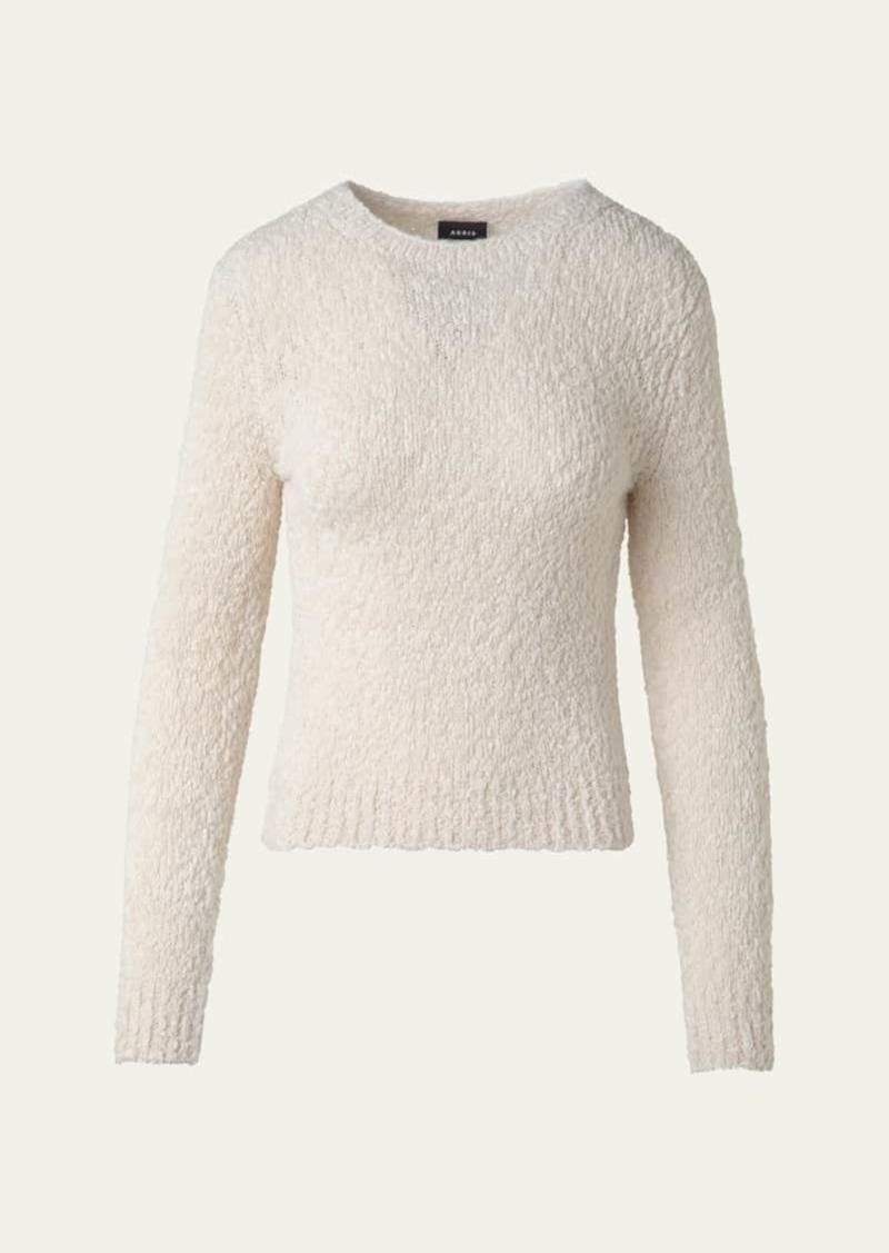 Akris Boucle Cashmere Sweater