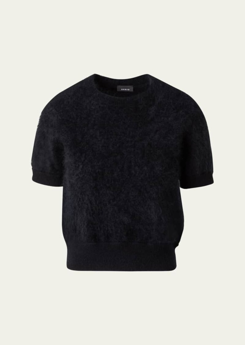 Akris Brushed Cashmere Top