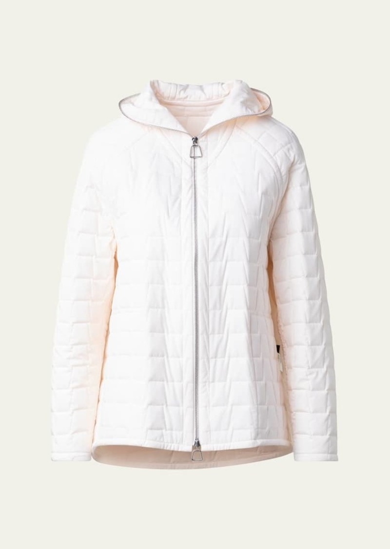 Akris Enon Techno Taffeta Quilted Jacket