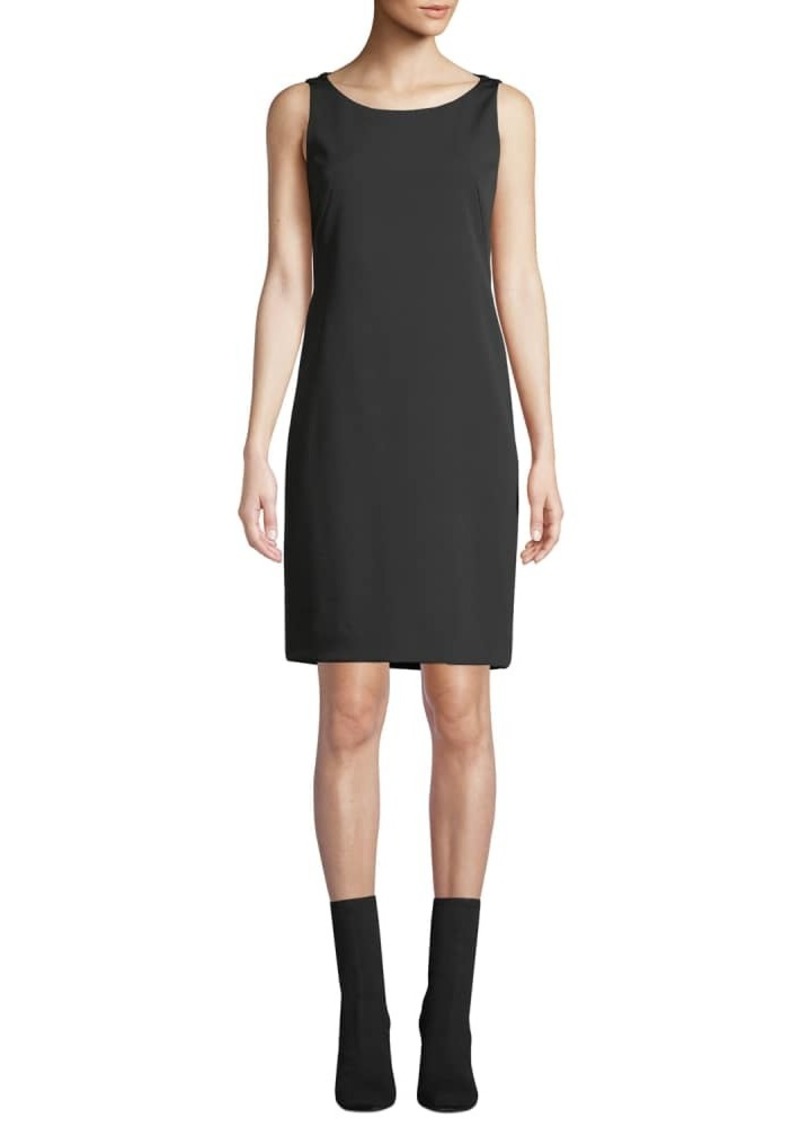 Akris Silk Crepe Shift Dress