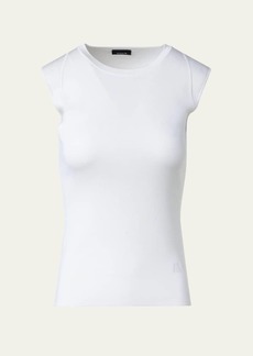 Akris Silk Stretch Pullover Tank