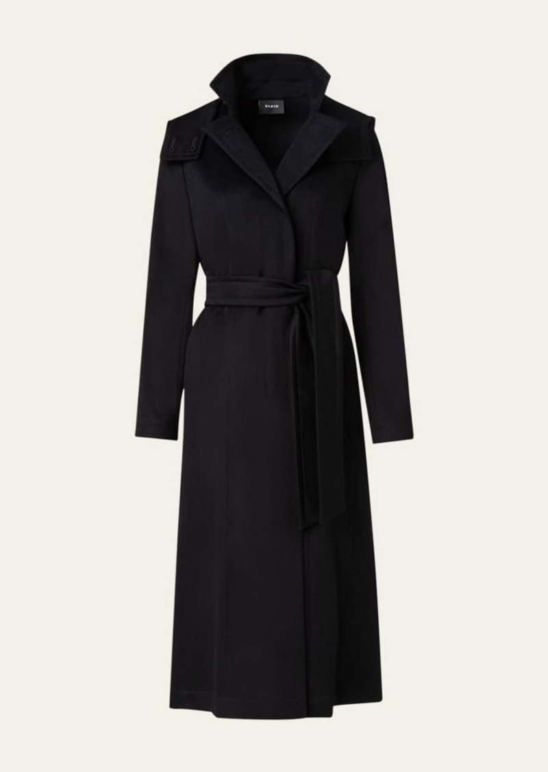 Akris Storm System Cashmere Coat