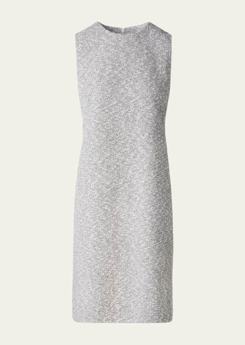 Akris Tweed Boucle Sheath Dress