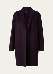 Akris Two-Tone Cashmere Top Coat