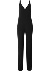 Akris Woman Silk-blend Crepe Jumpsuit Black