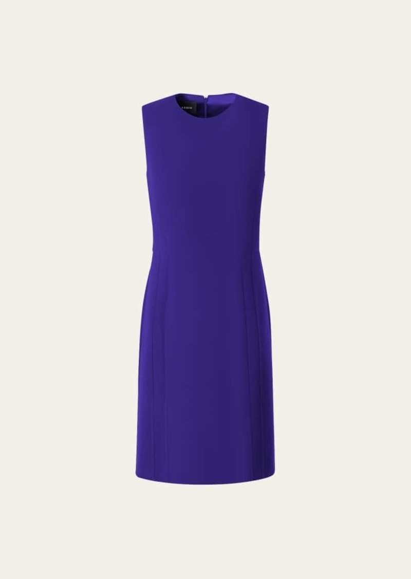 Akris Wool Crepe Sheath Dress