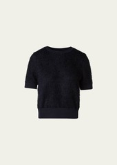 Akris Yarn Short-Sleeve Sweater