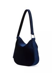 Akris Anna Mini Leather Hobo Bag