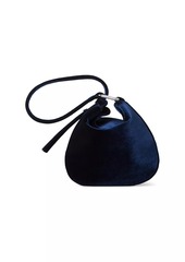 Akris Anna Mini Leather Hobo Bag