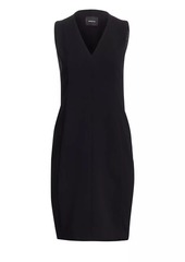 Akris Architecture Collection Double-Face Wool Dress