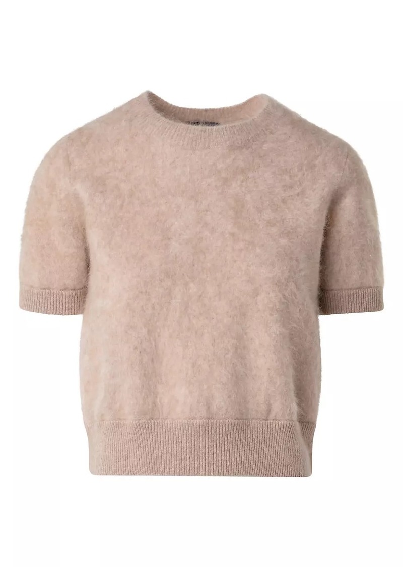 Akris Brushed Cashmere Top