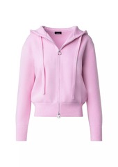 Akris Cashmere Cropped Hoodie