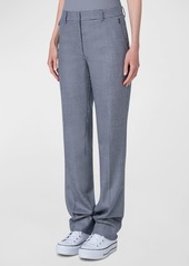 Akris Cashmere Pepita Houndstooth Pants