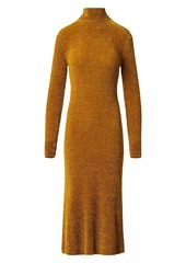 Akris Chenille Rib-Knit Tube Midi-Dress