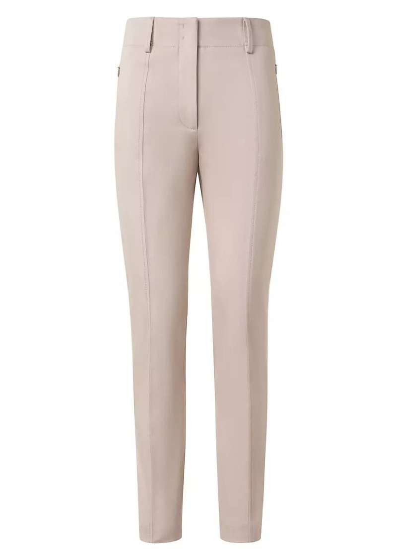 Akris Connor Cotton Slim Ankle Pants