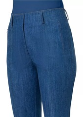 Akris Connor Denim Slim Crop Pants