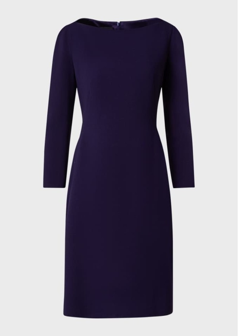 Akris Double-Face Wool Sheath Dress