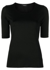 Akris fitted short-sleeve knit top