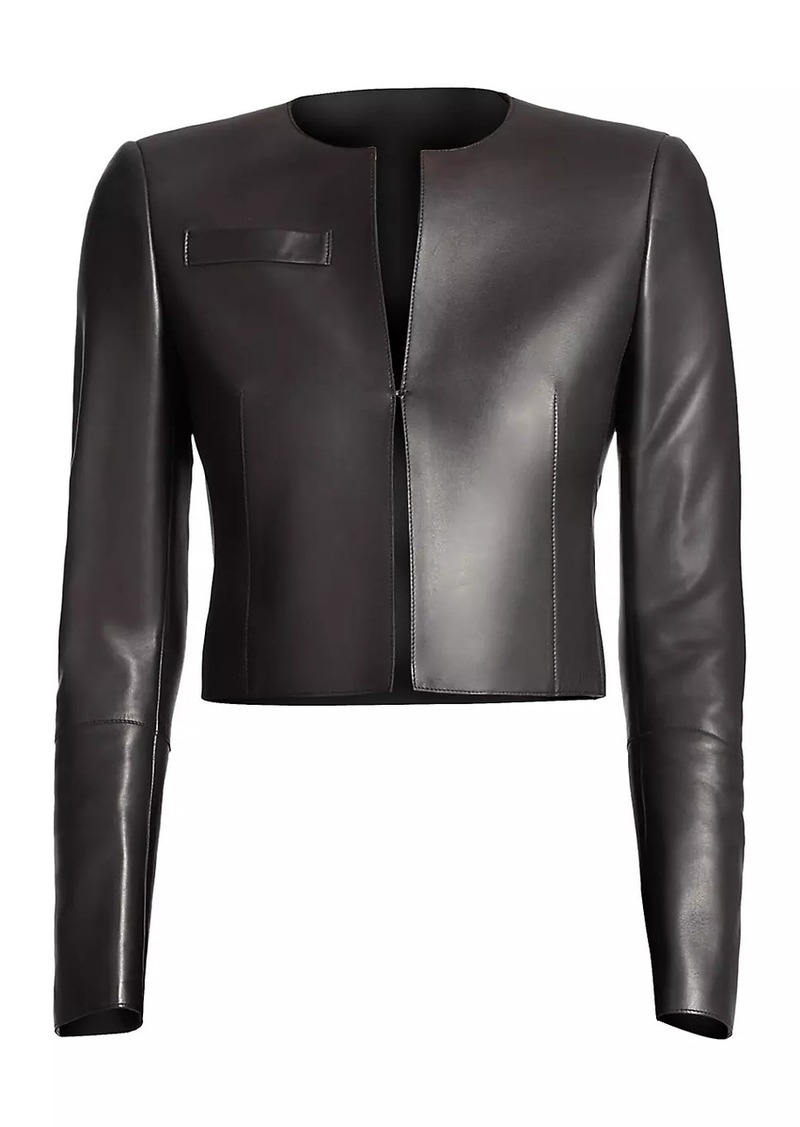 Akris Hasso Leather Jacket