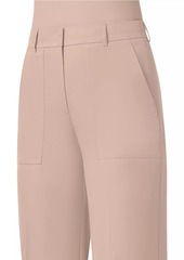 Akris Melin Cotton Straight Pants