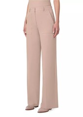 Akris Melin Cotton Straight Pants