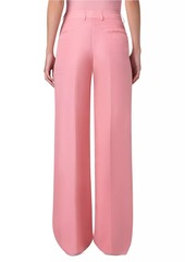 Akris Melin Silk Straight Pants