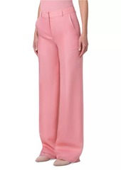 Akris Melin Silk Straight Pants