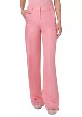 Akris Melin Silk Straight Pants