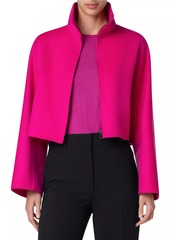 Akris Mimi Double-Face Cashmere Jacket