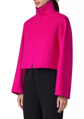 Akris Mimi Double-Face Cashmere Jacket