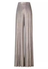 Akris Miyuki Silk-Blend Wide-Leg Pants