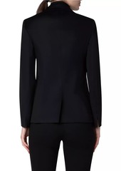 Akris Pina Cashmere Double-Breasted Jacket