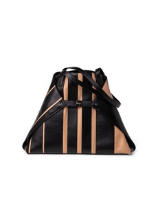 Akris Ai Medium Leather Top Handle Bag