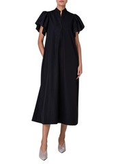 Akris punto Cotton Midi Shift Dress