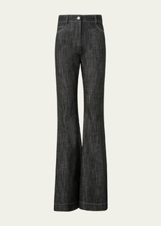 Akris punto Courtney Bootcut-Leg Denim Pants