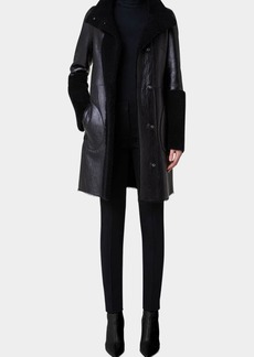 Akris punto Reversible Lamb Shearling Coat