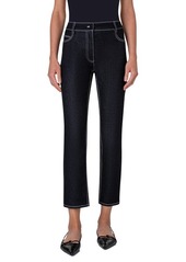 Akris punto Maru Tapered Leg Ankle Jeans