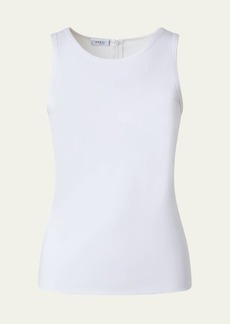 Akris punto Modal Jersey Fitted Tank Top