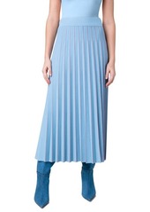 Akris punto Pleated Knit Midi Skirt