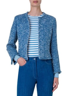 Akris punto Stretch Cotton Tweed Jacket
