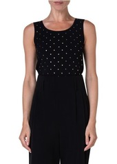 Akris punto Stud Dot Sleeveless Tank