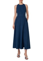 Akris punto Techno Taffeta Midi Dress