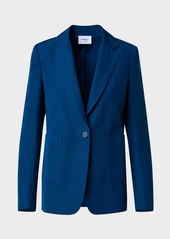 Akris Punto Changent Linen Blazer Jacket