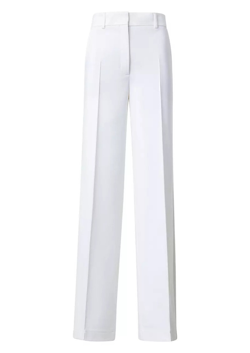 Akris Punto Chiaro Jersey Straight-Leg Trousers