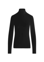 Akris Punto Corduroy Jersey Long-Sleeve Blouse