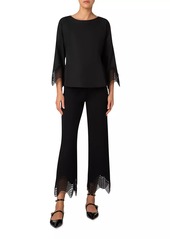 Akris Punto Cotton Poplin Top