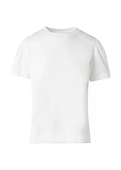 Akris Punto Cotton Puff-Sleeve T-Shirt